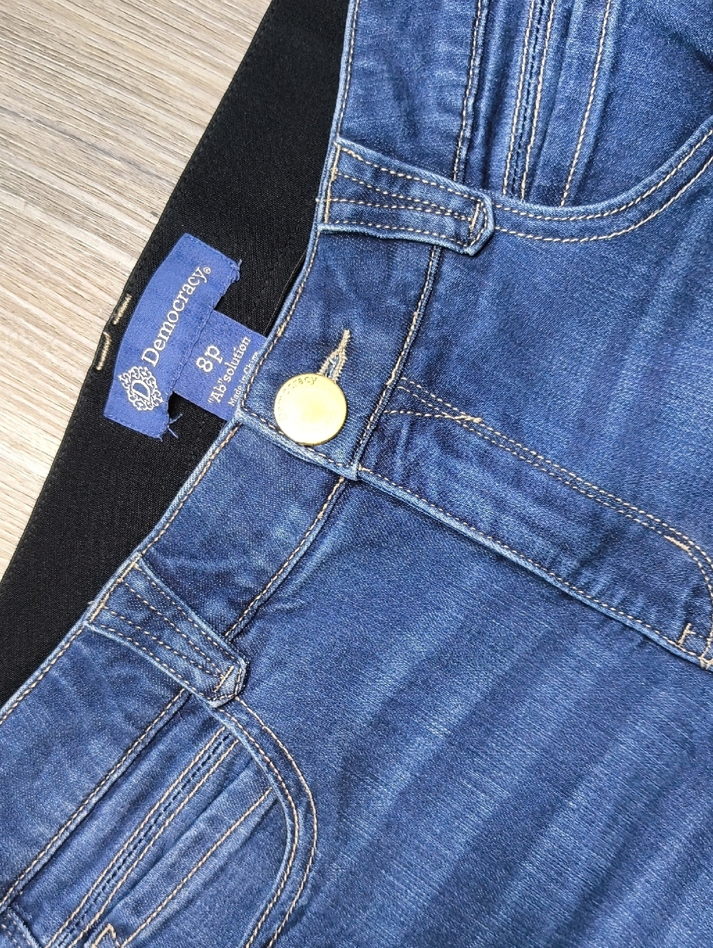 Mid Rise Skinny w/25" Inseam ♀️Democracy AbSolutions Jeans Size 8  sac322